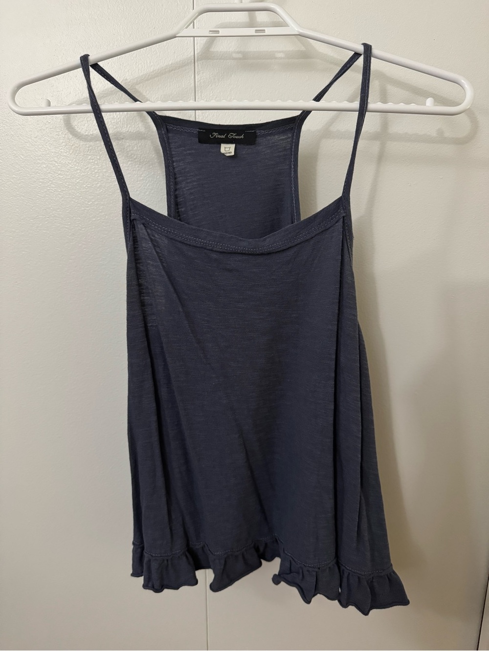 Dusty Blue Tank Top - Final Touch